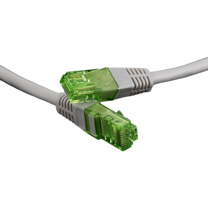 Cable RJ45 Categoría 6 UTP Rígido NANOCABLE AWG26 Gris 1