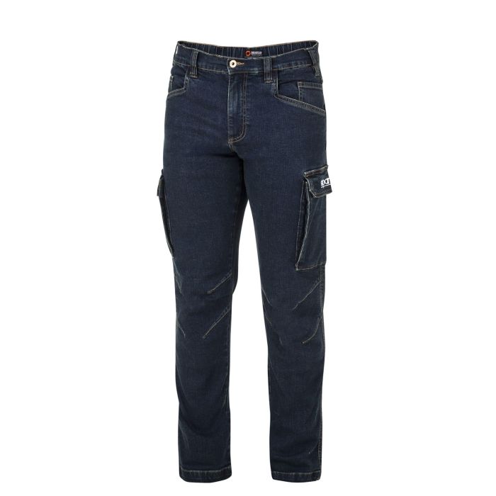 Sparco Vaqueros Sparco Tech Talla XXL Azul Oscuro 0 Sparco Vaqueros Sparco Tech Talla XXL Azul Oscuro 0