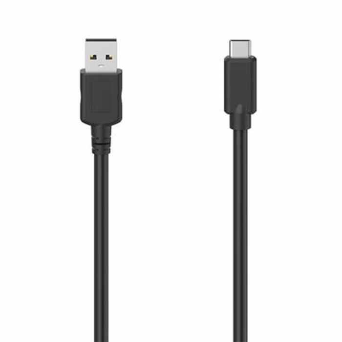 Cable USB-C a USB Hama Technics ECO PC 1,5 m Negro