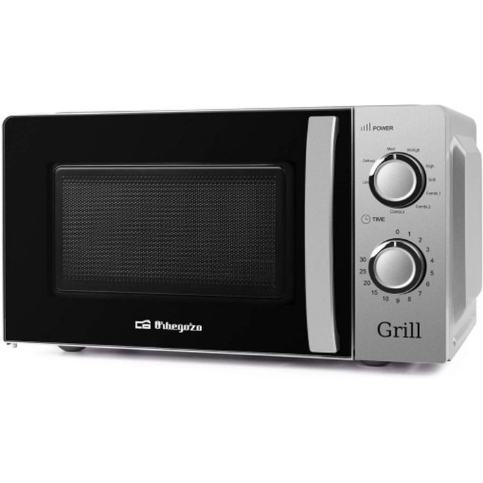 Microondas con Grill Orbegozo MIG 2138 20 L Plateado Negro 700 W