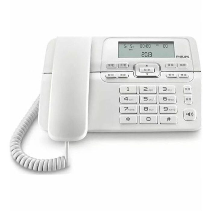 Teléfono Fijo Philips M20W/00 Blanco