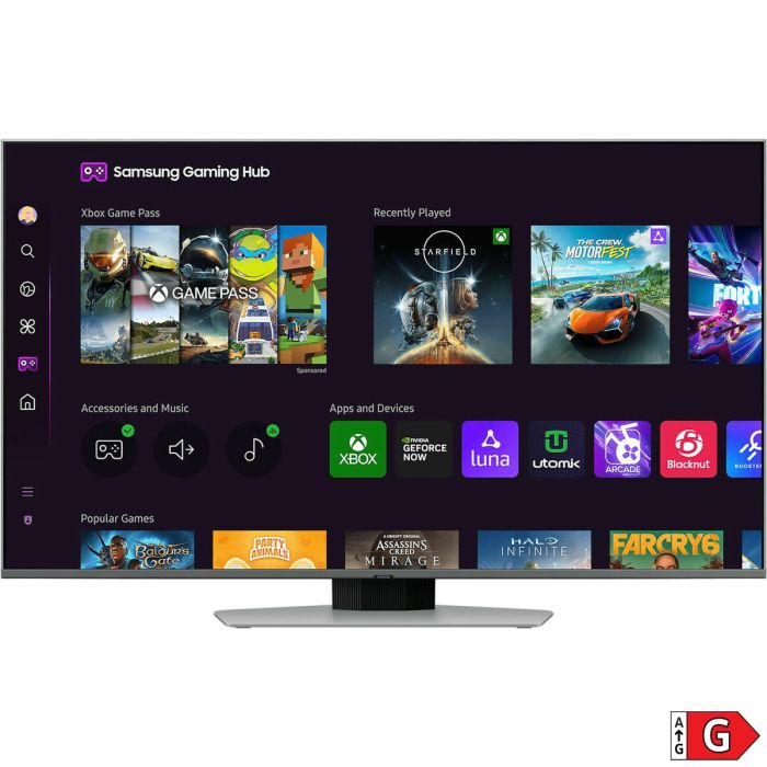 Smart TV Samsung TQ50Q80D 4K Ultra HD QLED AMD FreeSync 50" 2