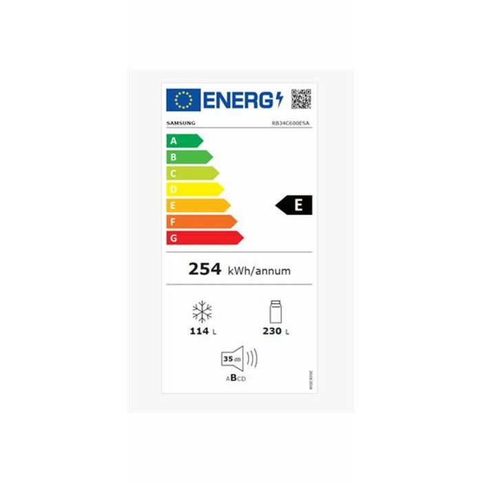 Frigorífico combinado Samsung RB34C600ESAEF Acero 2