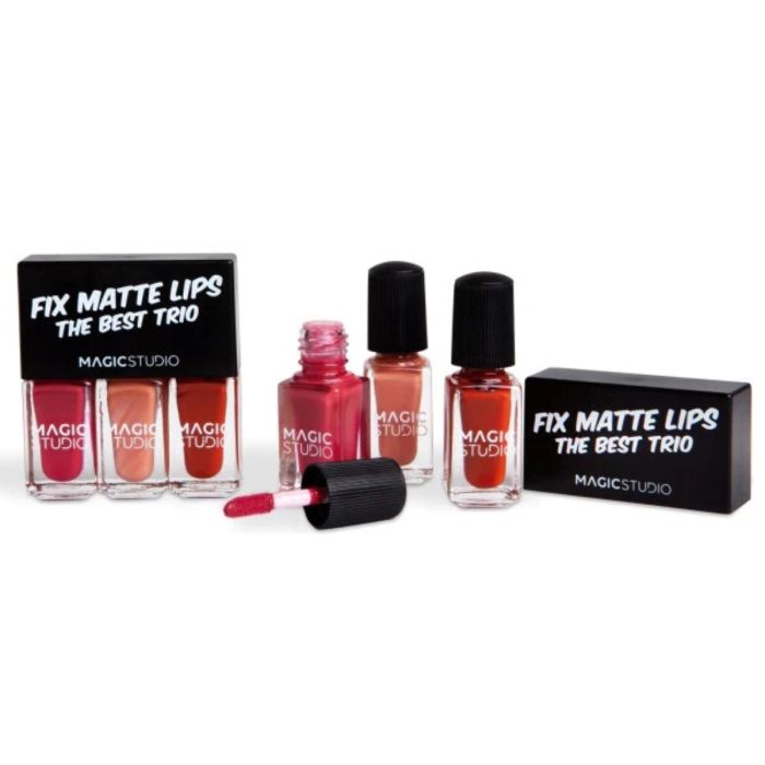 Magic Studio Fix Matte Lips Lote 3 Pz