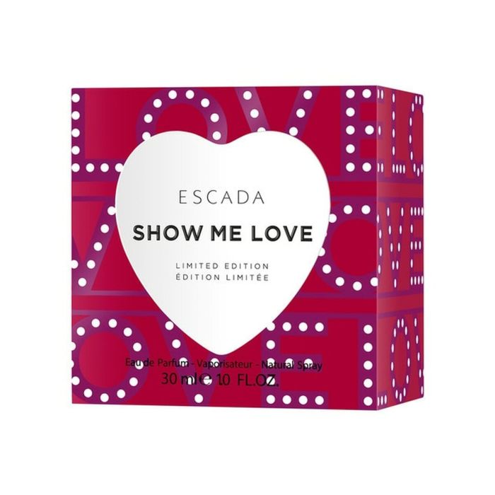 Perfume Mujer Escada Show Me Love EDP Edición limitada (30 ml) 1