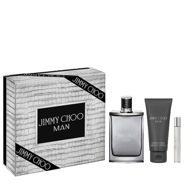 Set de Perfume Hombre Jimmy Choo Man 3 Piezas