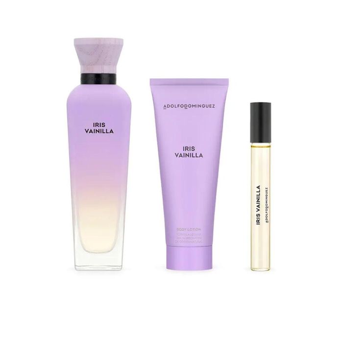 Set de Perfume Mujer Adolfo Dominguez Iris Vainilla 3 Piezas 1