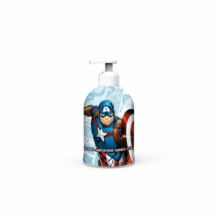 Jabón de Manos con Dosificador Cartoon 129110 Captain America 500 ml