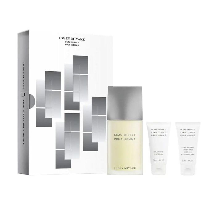 Issey Miyake L'eau d'issey pour homme eau de toilette 125 ml vaporizador + gel de baño 50 ml + after shave 50 ml