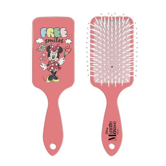 Cepillo Desenredante Disney 7,5 x 22,5 x 3,5 cm Rosa Minnie Mouse