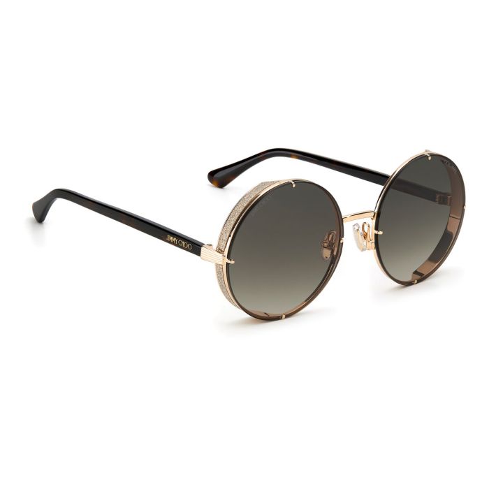 Gafas de Sol Mujer Jimmy Choo S Negro Dorado ø 58 mm 1