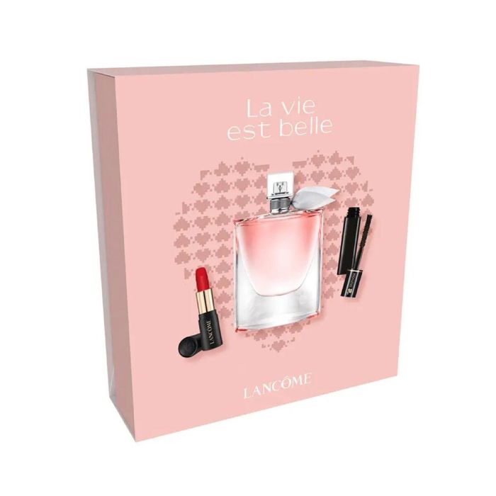 Set de Perfume Mujer Lancôme La vie est belle EDP 3 Piezas 1