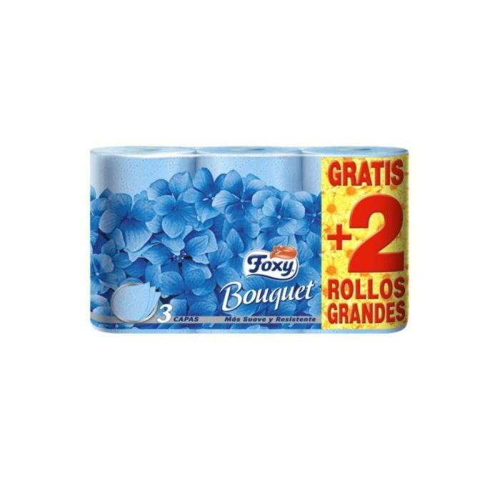 Papel Higiénico Foxy Bouquet 3 capas (6 uds) 1