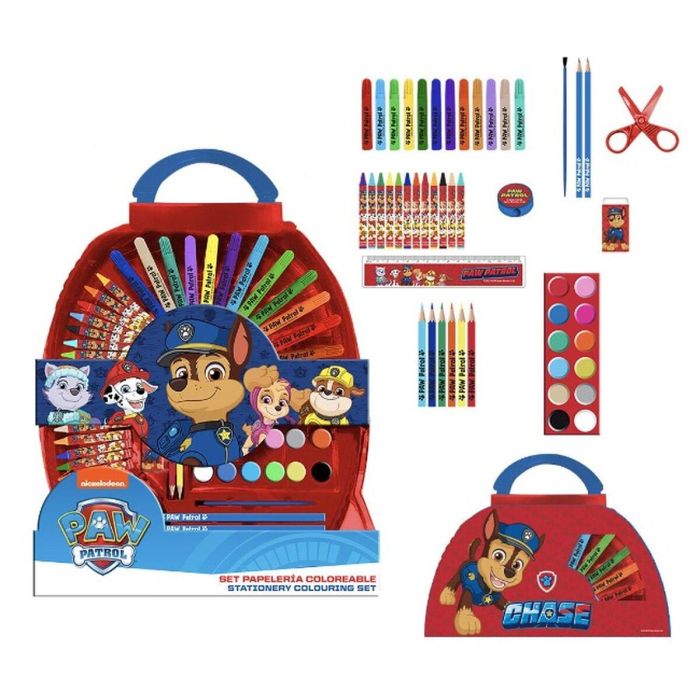 Set de Papelería The Paw Patrol Maletín Azul oscuro