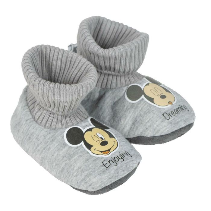 Zapatillas de Estar por Casa Mickey Mouse Gris claro