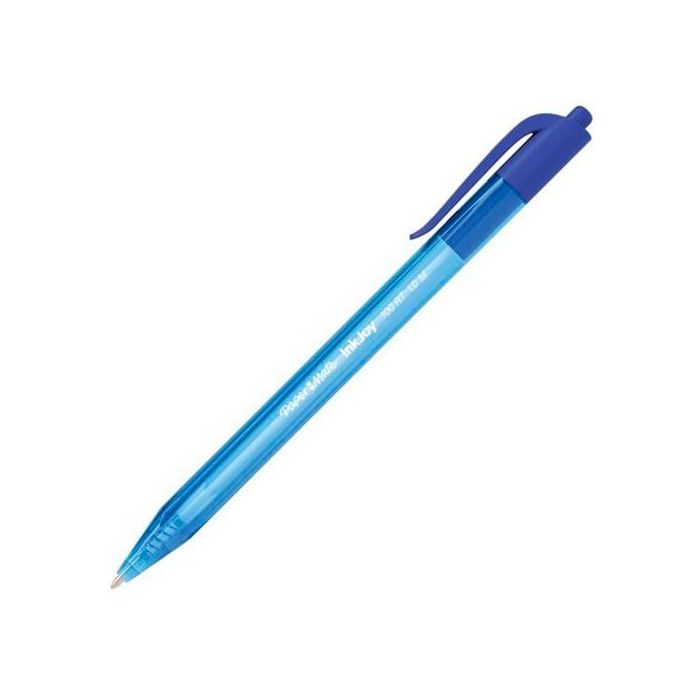 Paper Mate Inkjoy 100 bolígrafo retráctil triangular azul -20u-