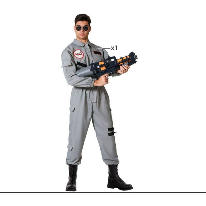 Disfraz para Adultos Exterminator Gris Disfraz para Adultos Exterminator Gris