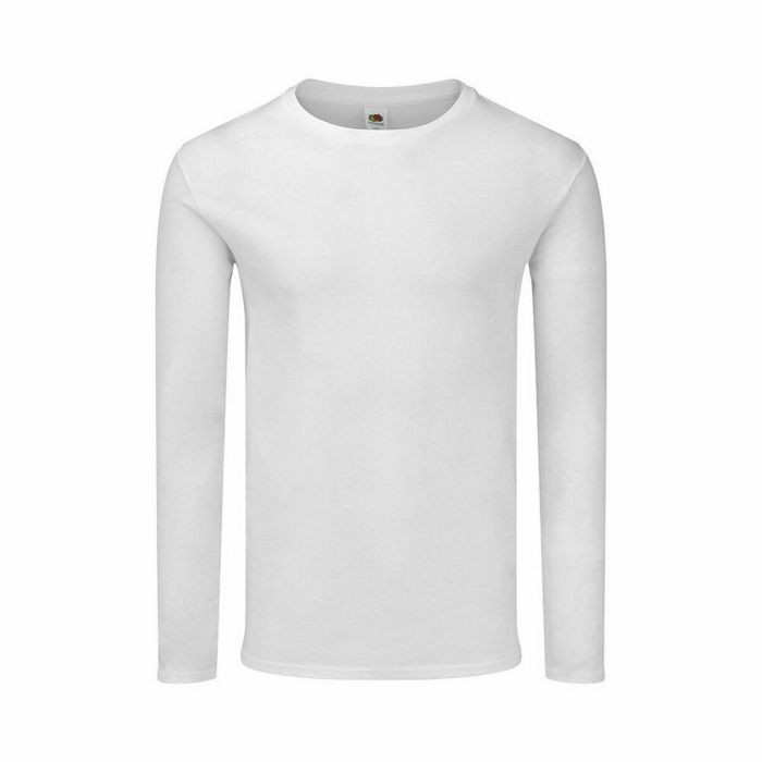 Camiseta de Manga Larga Unisex 141322 Blanco (72 Unidades) 1