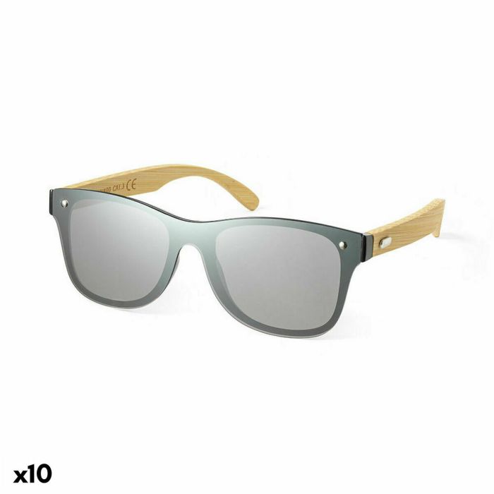 Gafas de Sol Unisex 141030 Bambú UV400 (10 Unidades)
