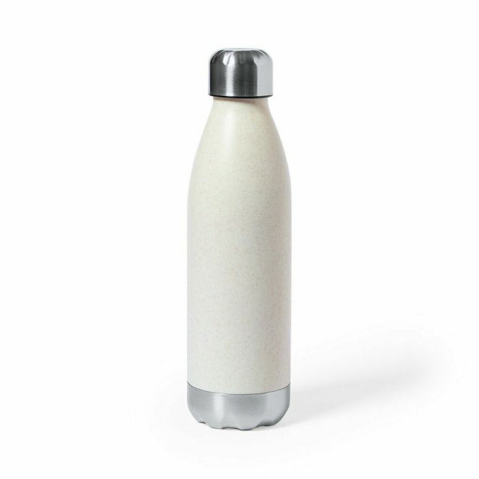 Botella Térmica 141163 Plástico 700 ml Natural Acero Inoxidable (30 unidades) 1