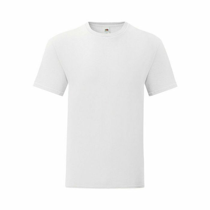 Camiseta de Manga Corta 141316 Unisex adultos Blanco (72 Unidades) 1