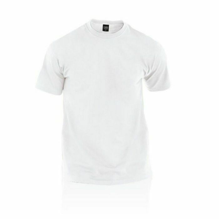 Camiseta de Manga Corta Unisex 144482 Blanco (10 Unidades) 1