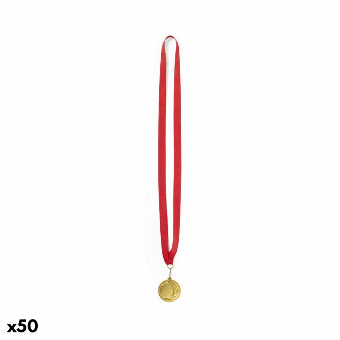 Medalla Metálica con Cinta de Poliéster 141190 (50 Unidades)