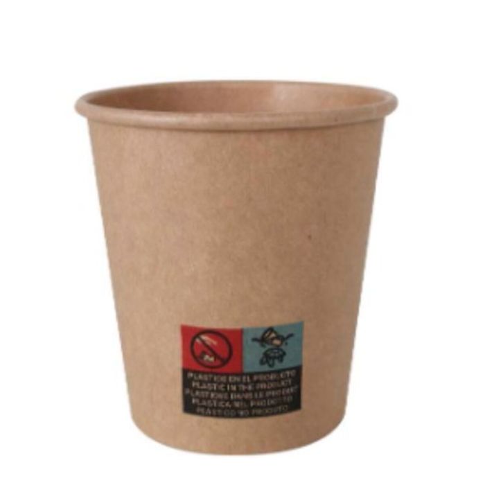 Set de Vasos Algon Cartón Desechables 200 ml Set de Vasos Algon Cartón Desechables 200 ml