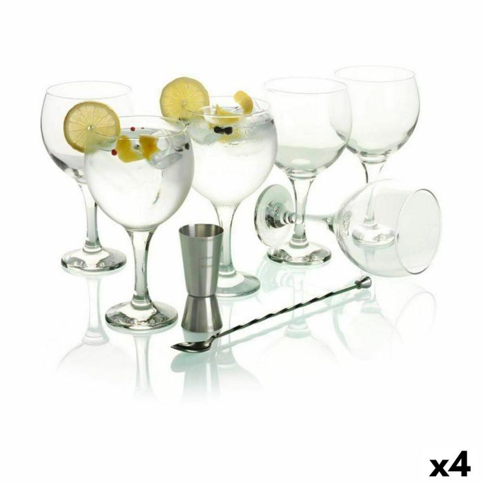 Set de Copas para Gin Tonic LAV 8 Piezas (4 Unidades)