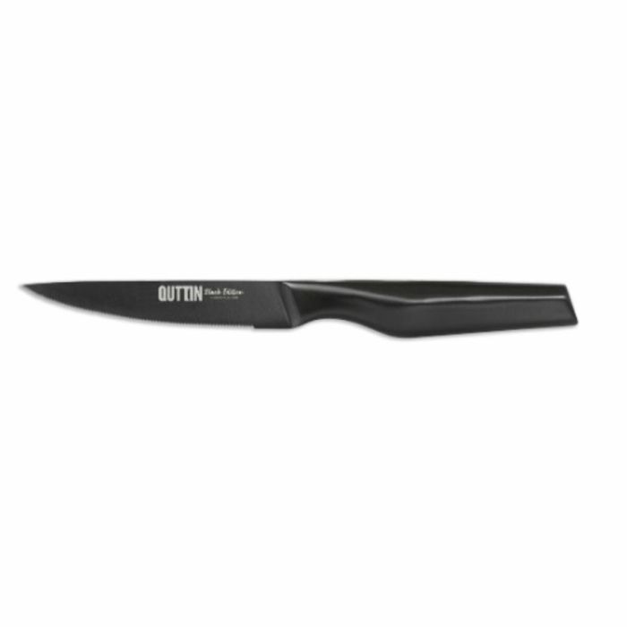 Cuchillo para Chuletas Quttin Black edition 11 cm 1,8 mm (12 Unidades) 1