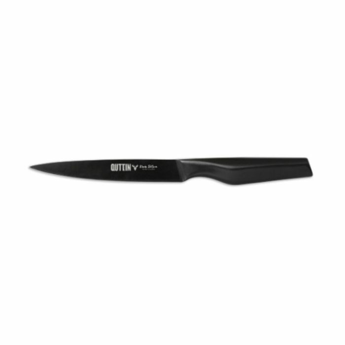 Cuchillo Mondador Quttin Black Edition 13 cm 1,8 mm (8 Unidades) 1