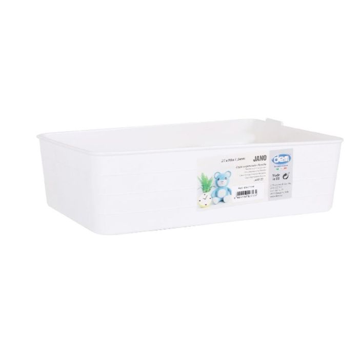 Organizador de Cajones Dem Blanco 27 x 18 x 7,5 cm (24 Unidades) 1