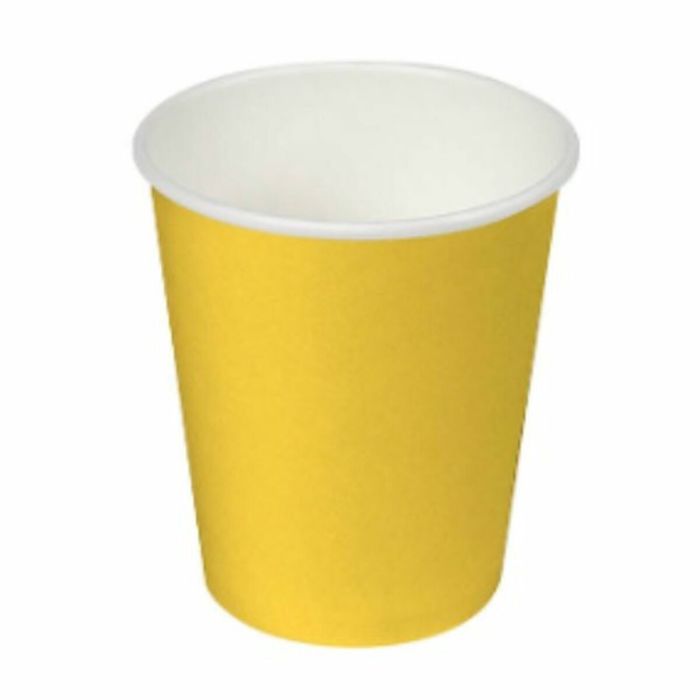 Set de Vasos Algon Cartón Desechables Amarillo 36 Unidades (24 Piezas) 1