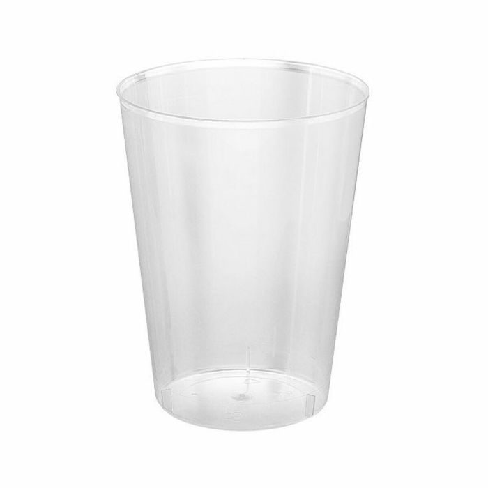 Set de vasos reutilizables Algon Transparente Sidra 20 Unidades 500 ml (15 Piezas) 2