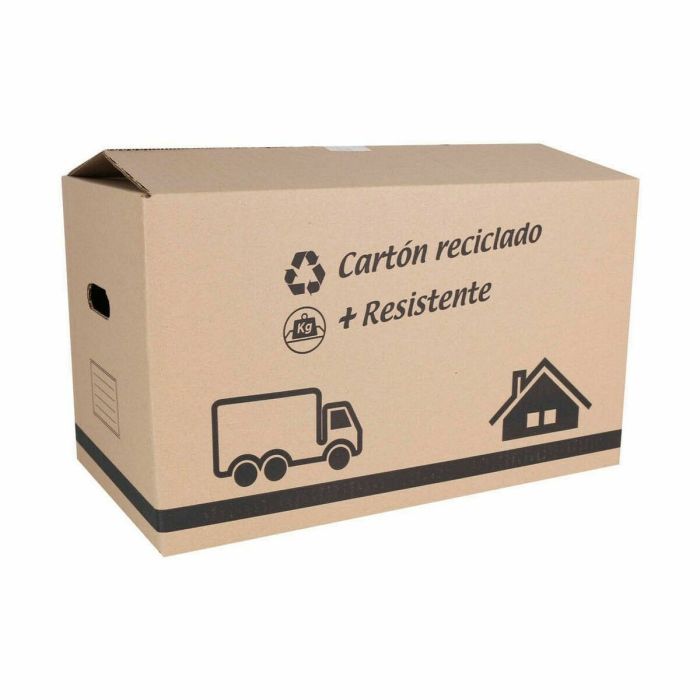 Caja de Almacenaje con Tapa Confortime Cartón 50 x 29 x 30 cm (20 Unidades) 1