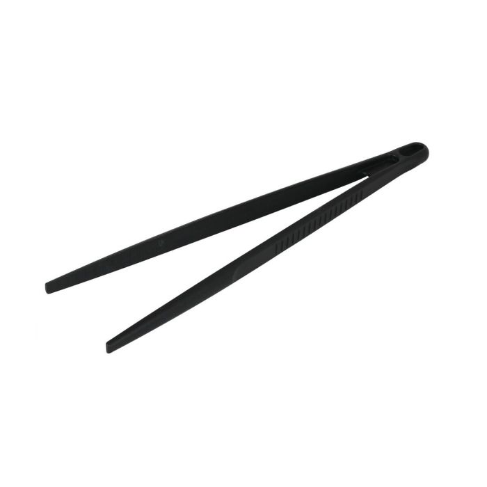 Pinzas de Cocina Quttin Negro Nailon 28 x 8 x 1,7 cm (24 Unidades) 1