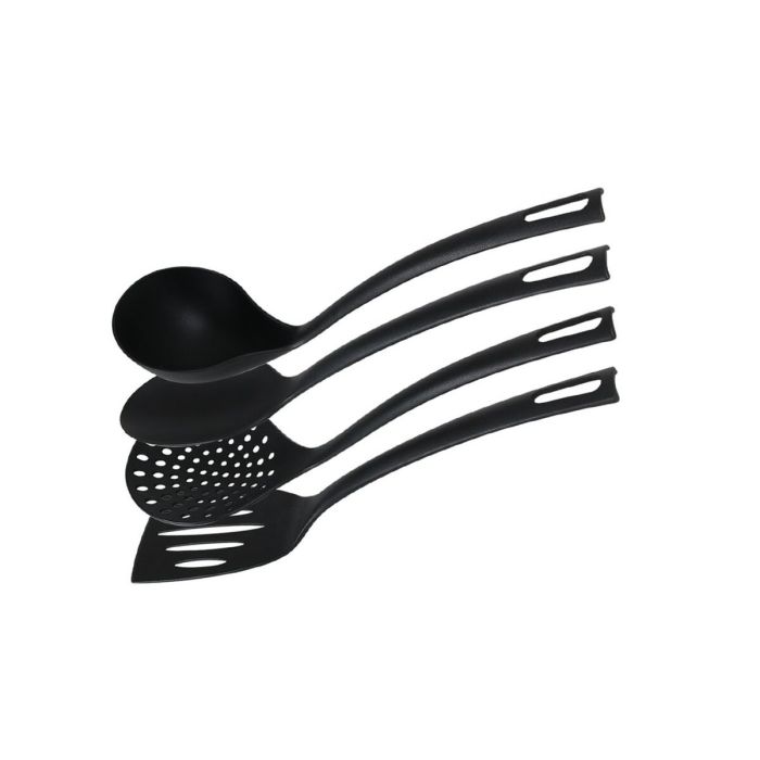 Set de Utensilios para Cocina Quttin Nailon 4 Piezas (15 Unidades) 1