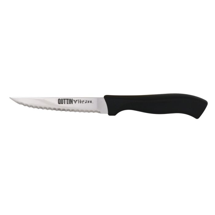 Cuchillo de Sierra Quttin Kasual Negro Plateado 22 x 2 x 1,5 cm (48 Unidades) 1