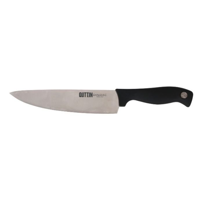 Cuchillo de Cocina Quttin Dynamic Negro Plateado 20 cm (16 Unidades) 1