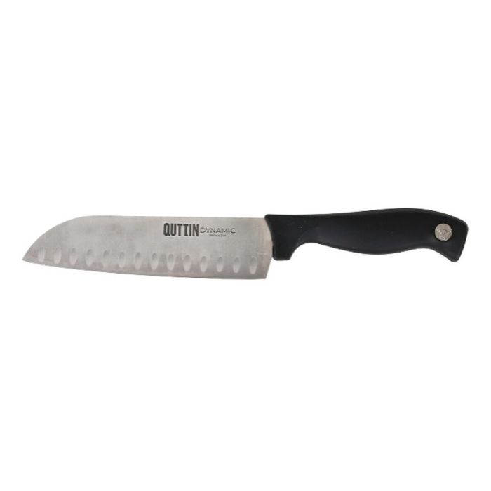 Cuchillo de Cocina Quttin Santoku Dynamic Negro Plateado 17 cm (16 Unidades) 1