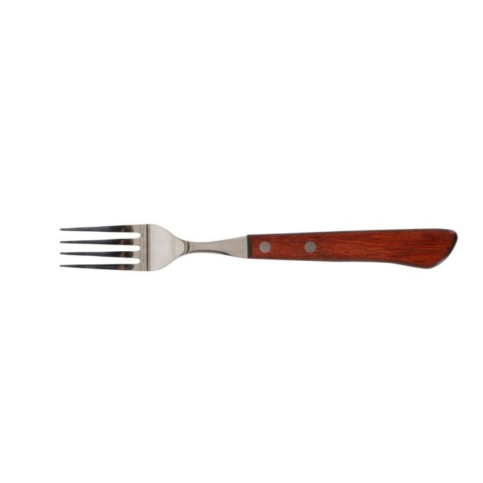 Tenedor Quttin Packwood 9,5 cm Marrón Plateado (36 Unidades) 1