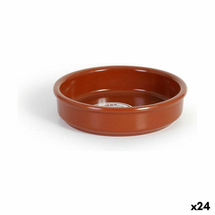 Cazuela Azofra Barro cocido Ø 14 x 14 x 3,3 cm (24 Unidades)