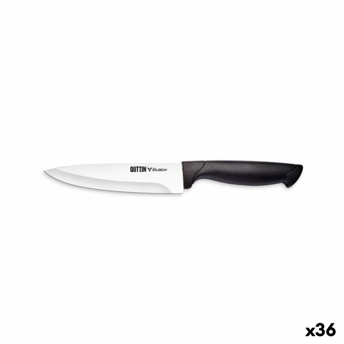 Cuchillo de Cocina Quttin Black 15 cm (36 Unidades)