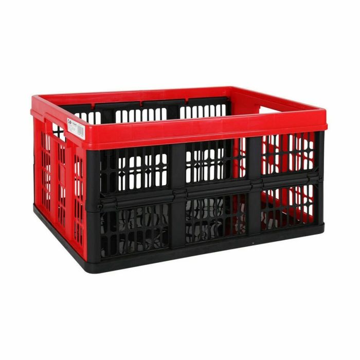 Caja Plegable con Asas Tontarelli Voilà Rojo 45 L 53 x 37 x 27 cm (10 Unidades) 1