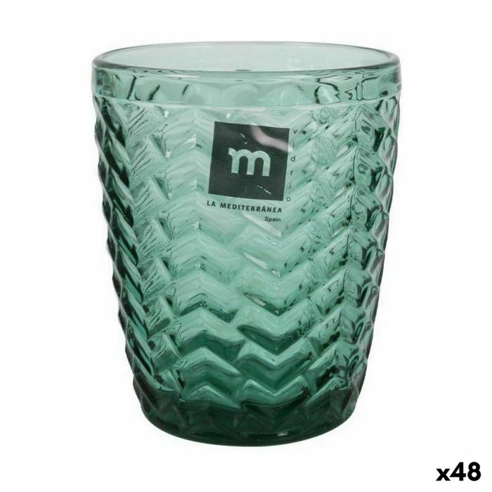 Vaso La Mediterránea Spica Verde 290 ml (48 Unidades)