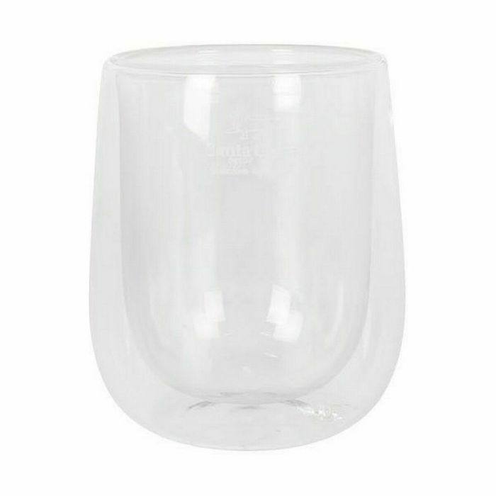 Set de Vasos Santa Clara Térmico Vidrio de Borosilicato 2 Piezas (2 Unidades) 1