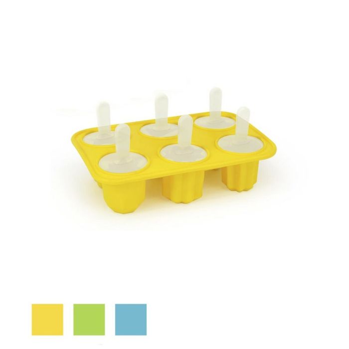 Molde para Helados Quttin Formas Silicona 18 x 5,3 x 12,3 cm (24 Unidades) 1