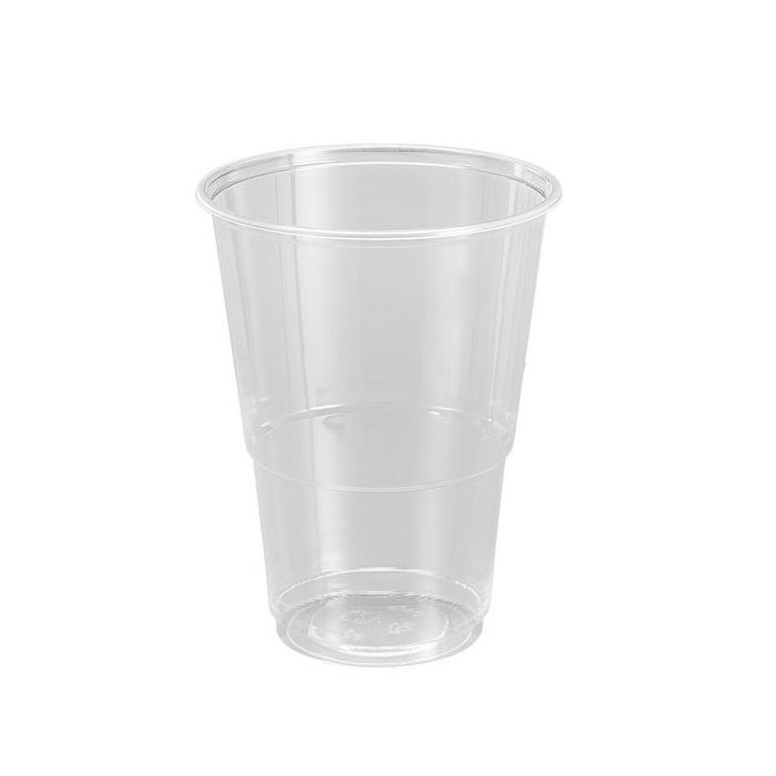 Set de vasos reutilizables Algon Plástico Transparente 12 Piezas 500 ml (18 Unidades) 1