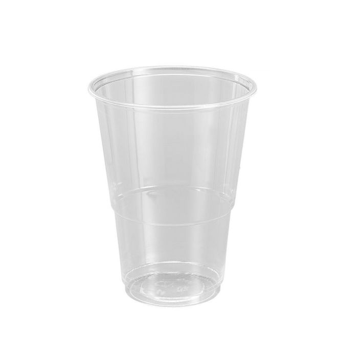 Set de vasos reutilizables Algon Plástico Transparente 25 Piezas 500 ml (12 Unidades) 1