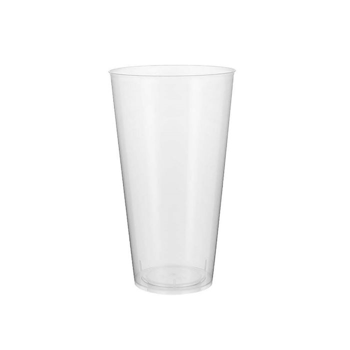 Set de vasos reutilizables Algon Plástico Transparente 4 Piezas 450 ml (64 Unidades) 1
